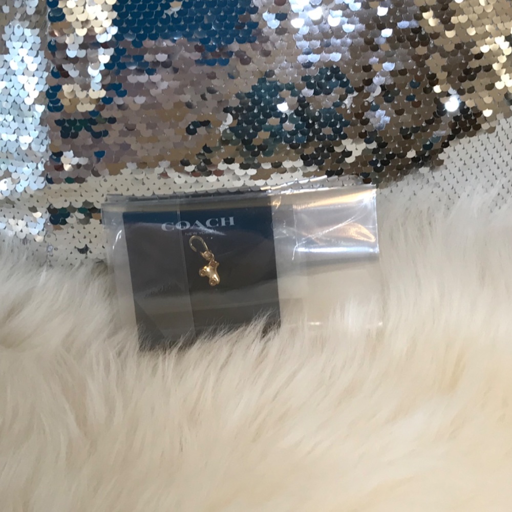 NWT Coach Gold Tone Limited Edition Roller Skate Charm Still In Packaging - Picture 12 of 12